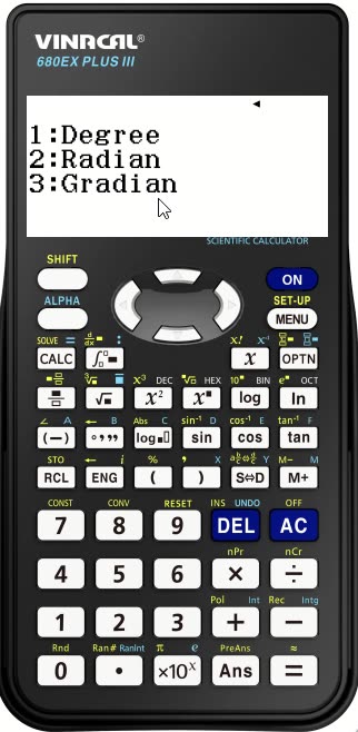 Thủ thuật Vinacal: Lưu ý những hàm lượng giác khi tính lim (Giới hạn)