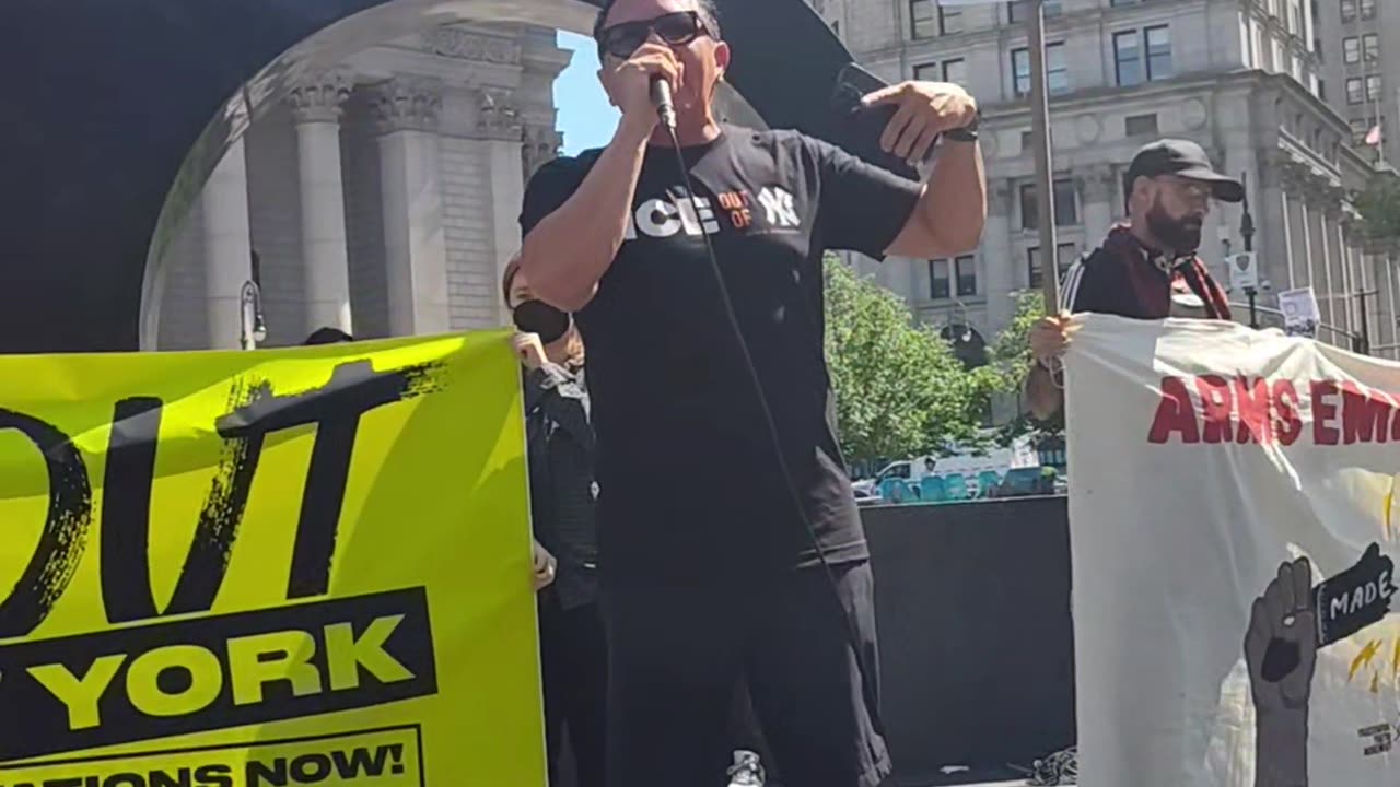 "ICE out of New York"