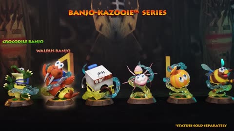 Banjo-Kazooie X First 4 Figures - Official Washer Banjo Statue Trailer-A5Ml