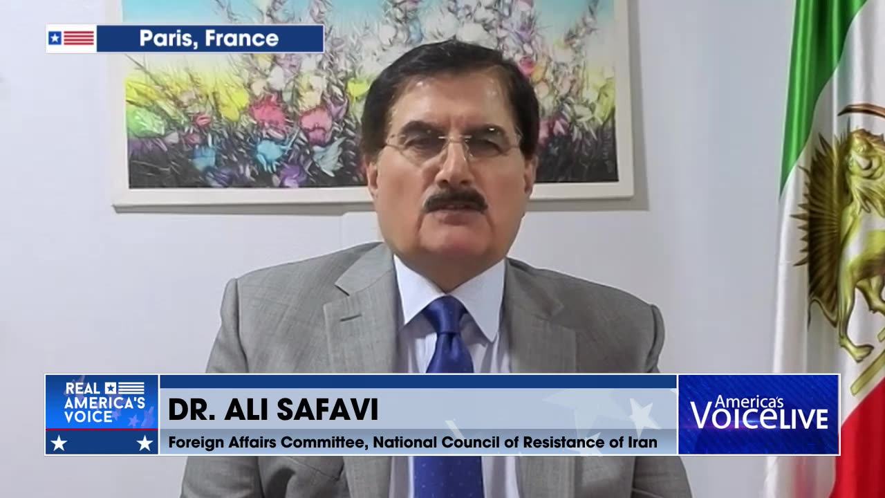 NCRI's Ali Safavi Appears on Real America's Voice