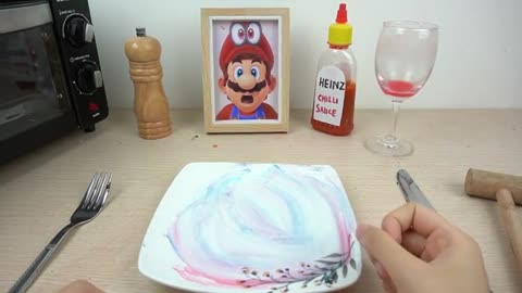 Kluna Tik eating Super Mario For Meals Kluna Tik Style Dinner ASMR eating sounds Mukbang _part2