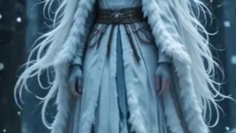 From Beast to Beauty ❄️ | Snow Wolf to Ice Queen Transformation #shorts