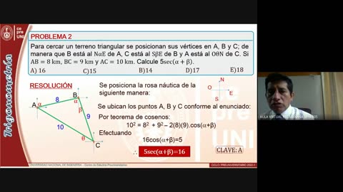 CEPRE UNI 2022 - 1 | Semana 17 | Trigonometría S1