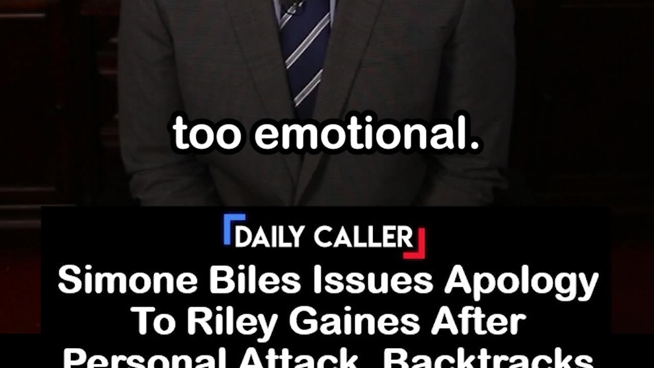 Simone Biles Issues Apology To Riley Gaines After Personal Attack