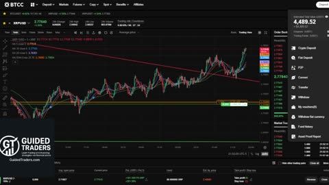 XRP Moon Party LIVE 🚀 | 15-Min Chart Signals in Action | Real-Time Buy & Sell Alerts