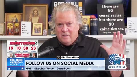 Steve Bannon — MOSSAD controls the CIA