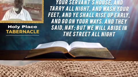 Sodom & Gomorrah Holy Bible Genesis 19:1