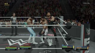 wwe 2k25 148 universe Tama Tonga and Tonga Loa VS Cruz Del Toro and Joaquin Wilde