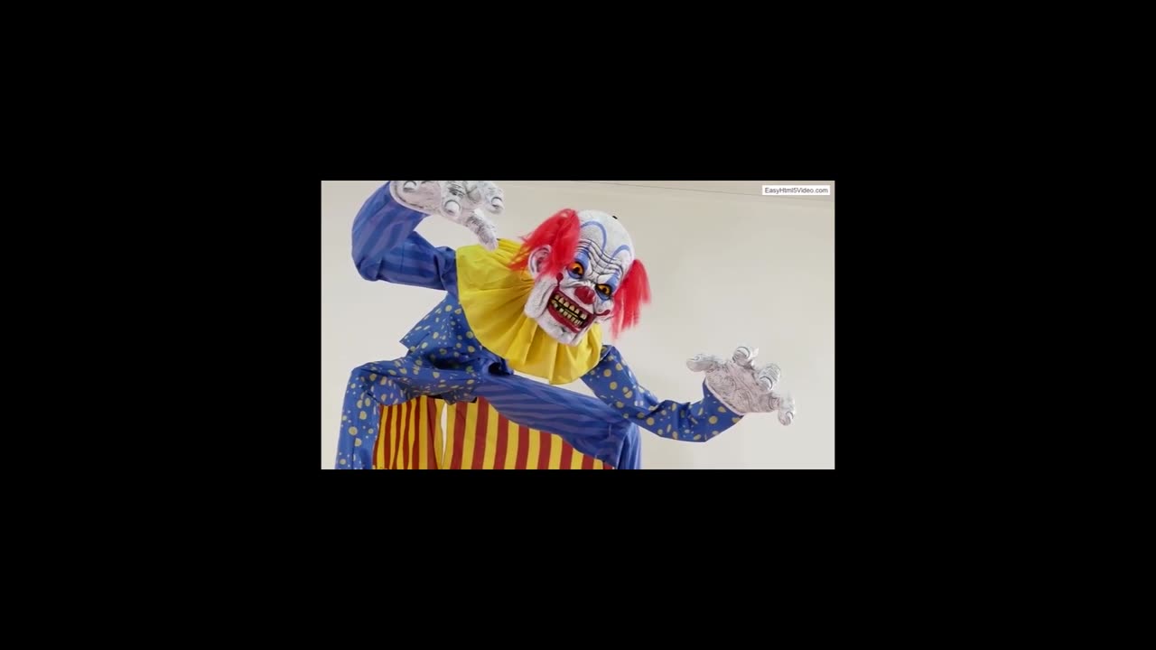 Mr124761 - LOOMING CLOWN ANIMATED PROP