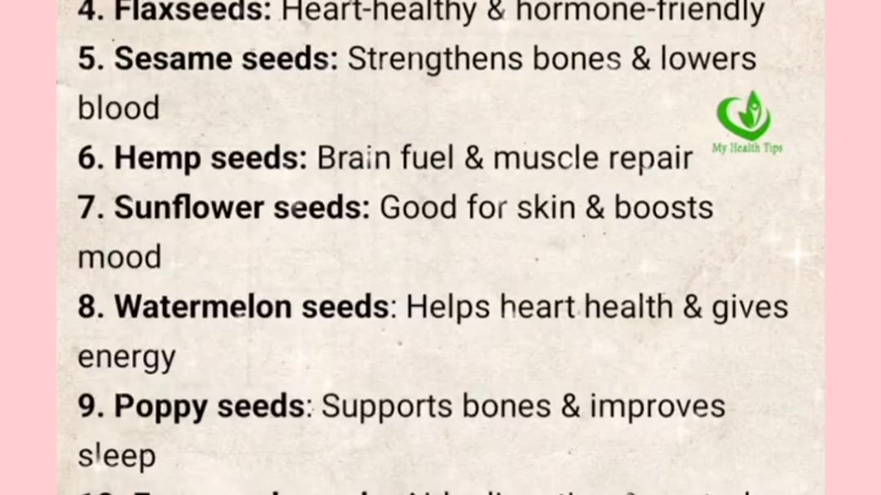 Powerful Seeds work Better than Medicine