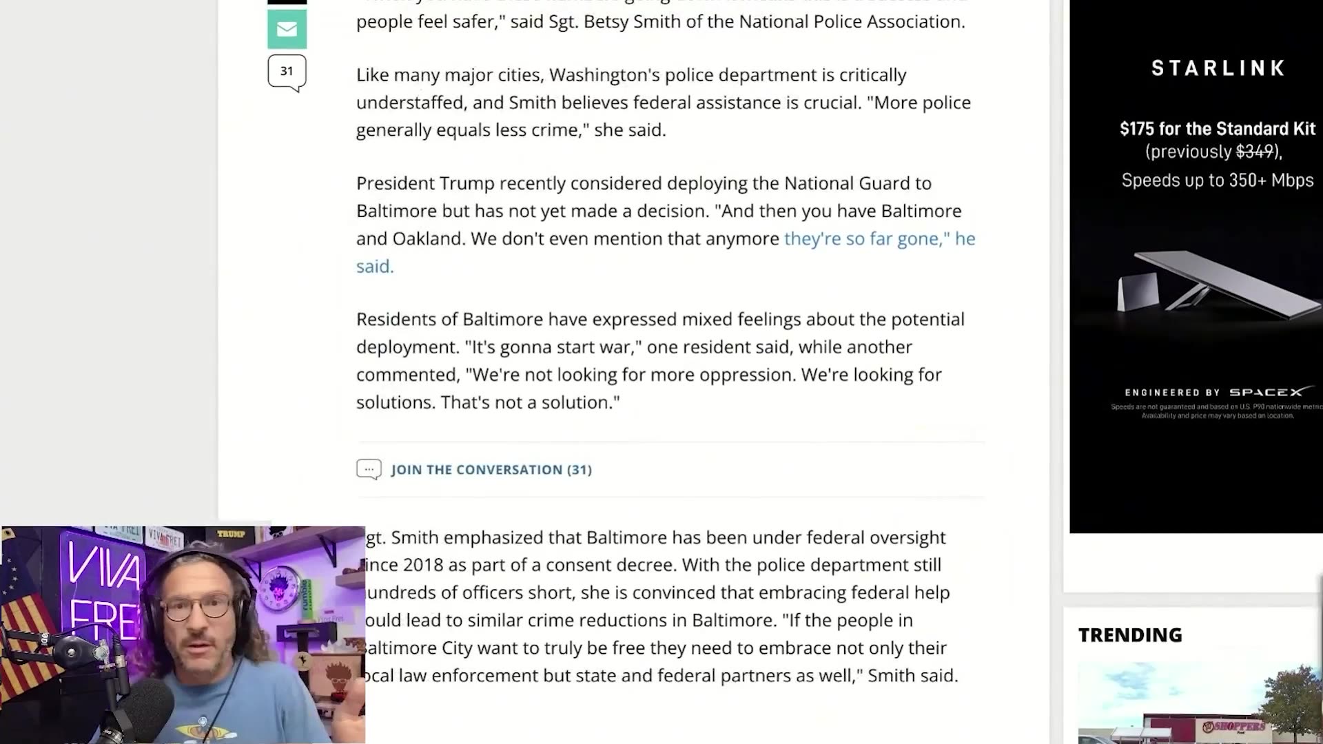 DC Crime Falls Sharply After Trump Deploys National Guard