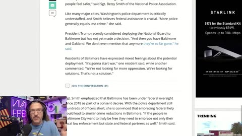 DC Crime Falls Sharply After Trump Deploys National Guard