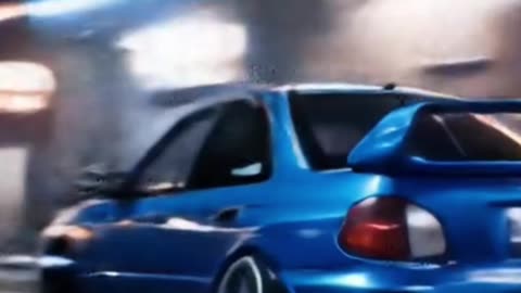 Animated subaru impreza