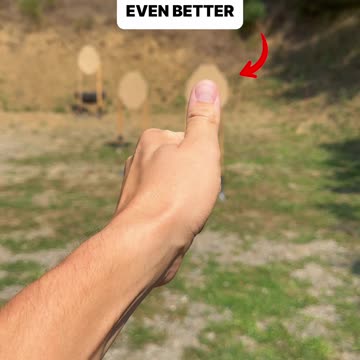 SHOOTING ON THE MOVE! The Thumb Secret 🤫