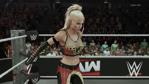 wwe 2k25 239 universe Rachel Valentine VS Zendaya
