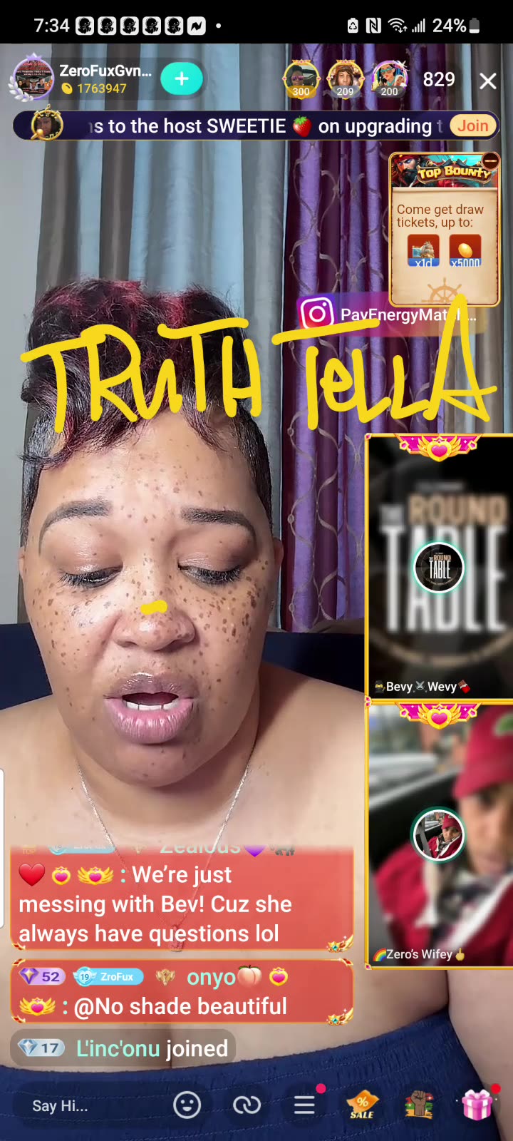 ZEROFUXGVN SOLO LIVE READING LADYBEE & RECEIPTQUEEN FOR FILTH