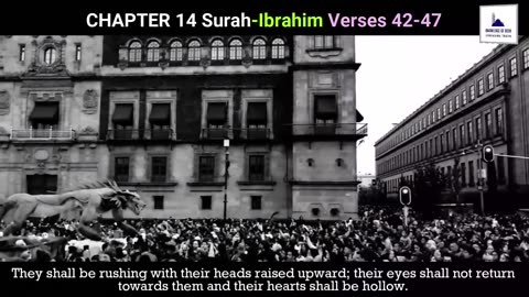 Quran Surat Ibrahim Verses 42-47 | Quran Urdu Translation