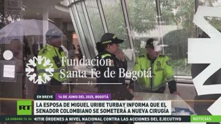 Miguel Uribe será operado nuevamente tras ataque sufrido en junio