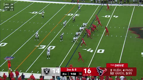 Las Vegas Raiders vs. Houston Texans Game Highlights