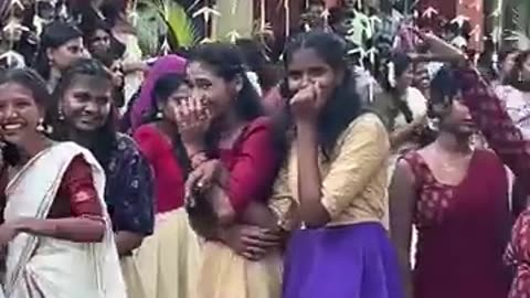 Breaking: they laugh at me because i‘m different | college onam festival l pushu