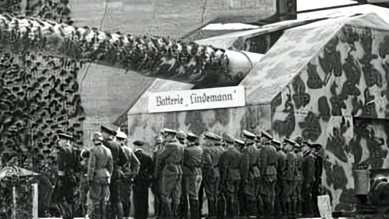 Why Battery Lindemann was a battleship fortress on land WW2 documentary