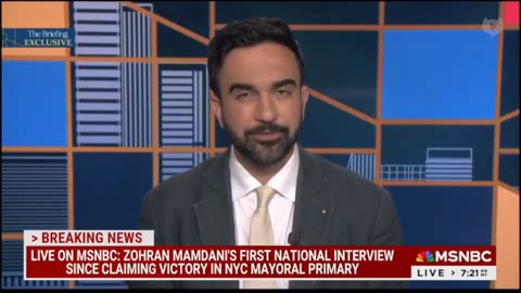 NOW - Socialist Democrat Zohran Mamdani pledges to "root out bigotry" across NYC....