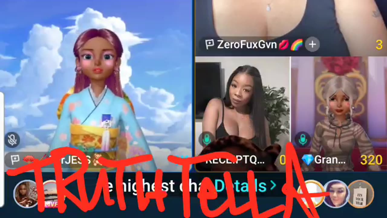 VONVON TEAM PK WITH GRANDMA D, ZEROFUXGVN, RECEIPTQUEEN & JESSY WHO ADMITS TO EATING LEO PUSSY