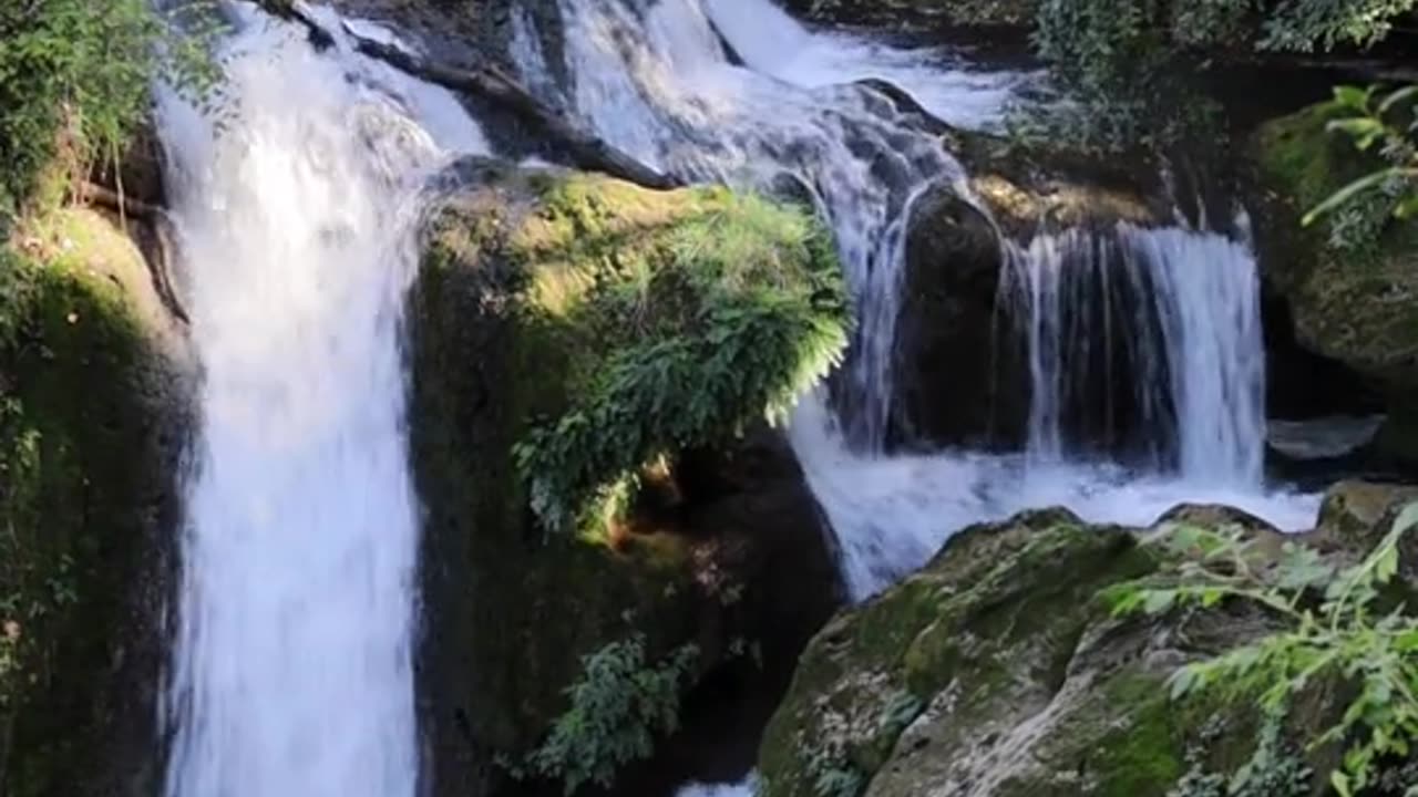 Cascade waterfall river