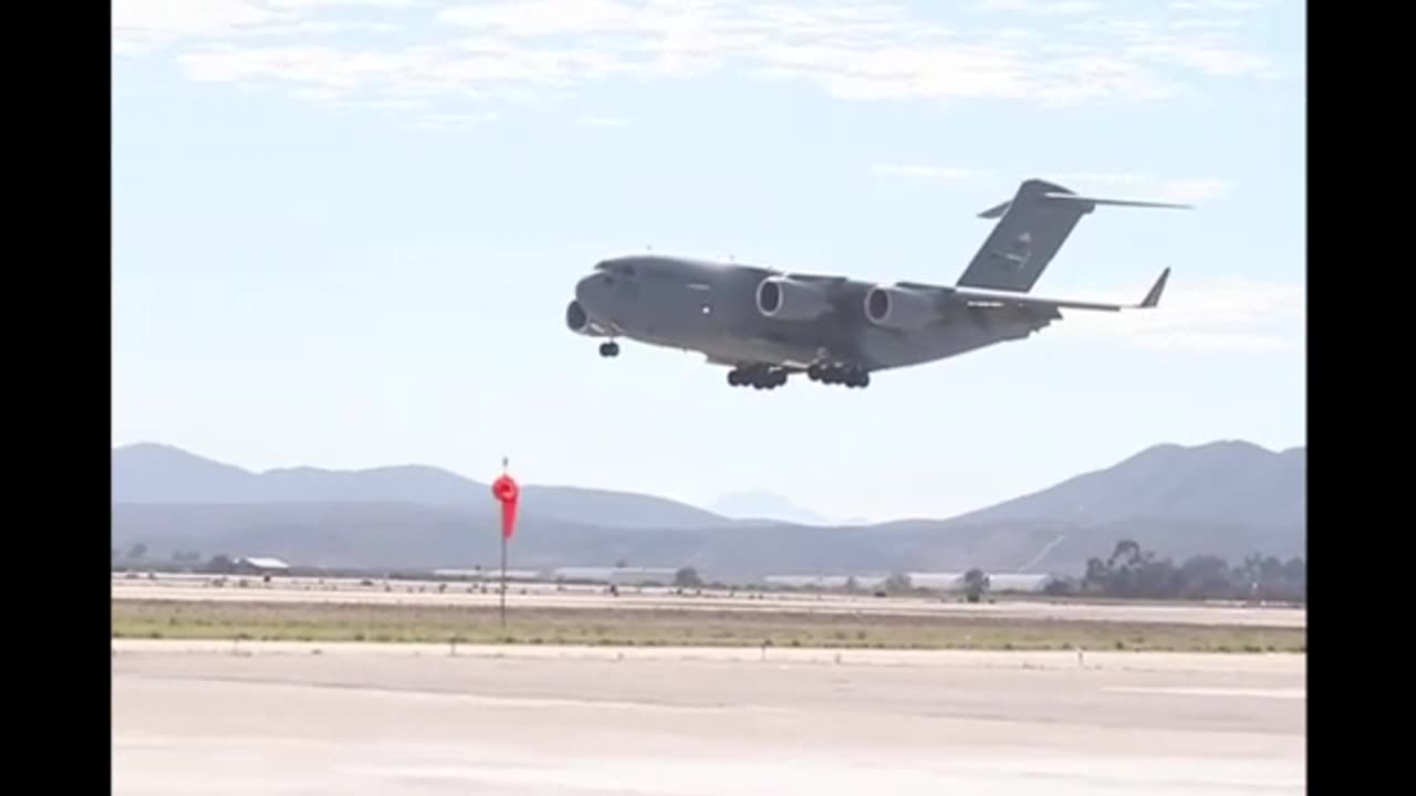 Smoothest #C17 GlobeMaster Landing #Aviation #Avgeeks #AeroArduino