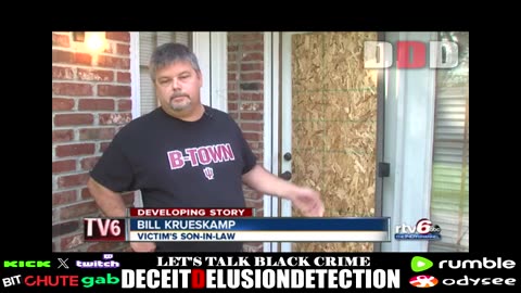 An elderly white woman was brutally beaten and robbed inside her home by a group of black suspects