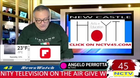 NCTV45 NEWSWATCH MORNING THURS JAN 8 2026 WITH ANGELO PERROTTA