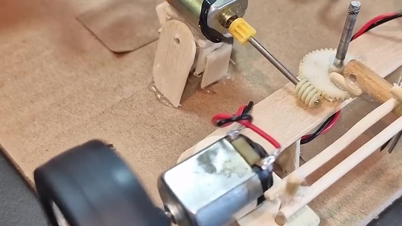 Old Car Steering System | #dcmotor #tech #diy #dcgearmotor #motor #youtubeshorts #dcproject