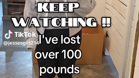 An amazing weight loss