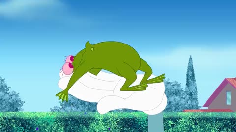Oggy and the cockroaches Hébergement partagé inconfortable, quotidiens....😅😂🤣🙃🤪
