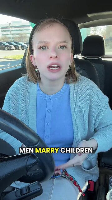 Our laws explicitly protect the idea that a grown man can marry a child