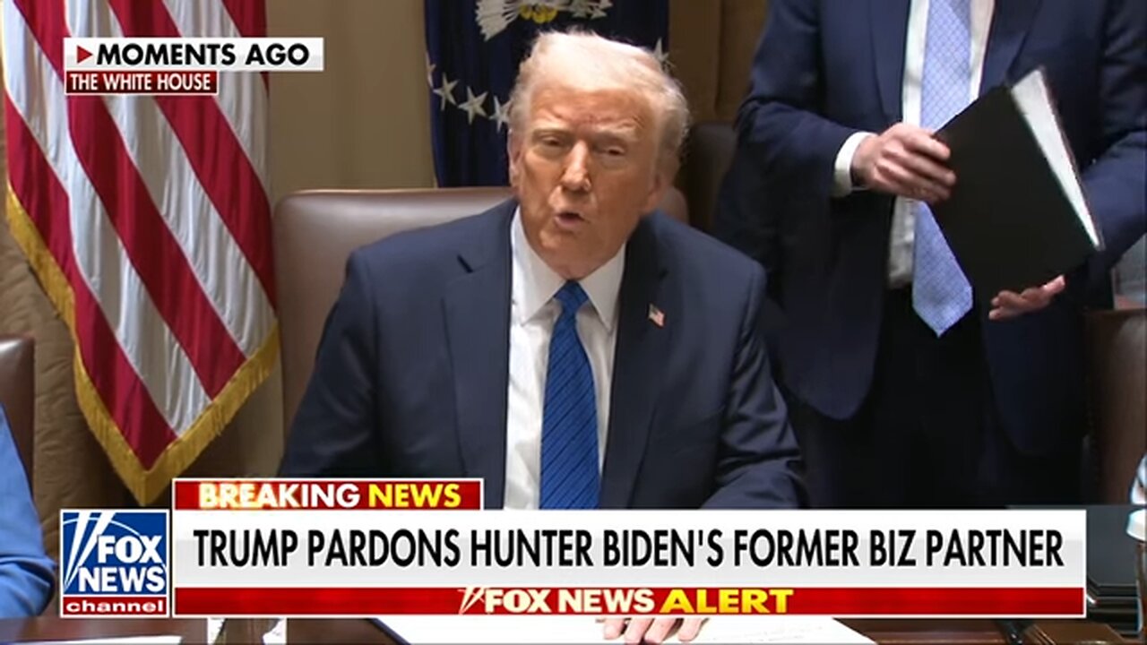 Trump signs pardon for ex-Hunter Biden business partner