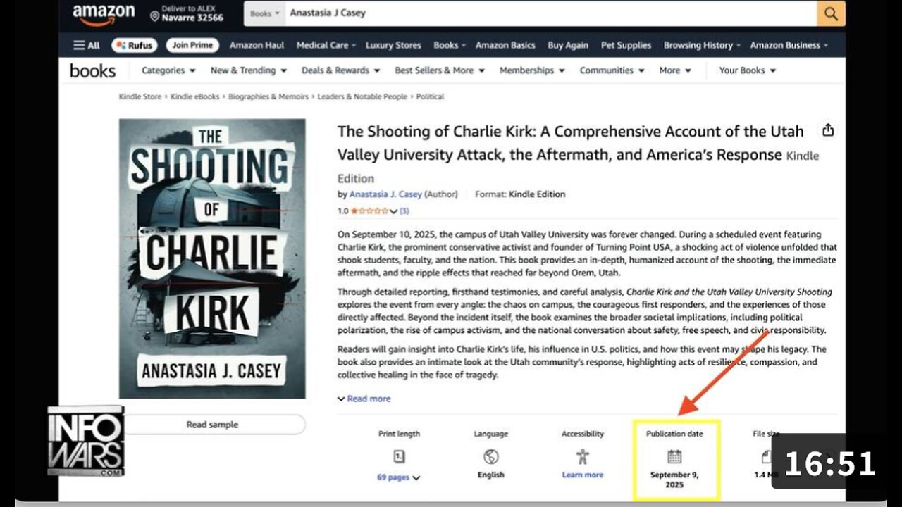 BREAKING INTEL: NYT & LA Times Reported Charlie Kirk Being Shot On Sept. 9th