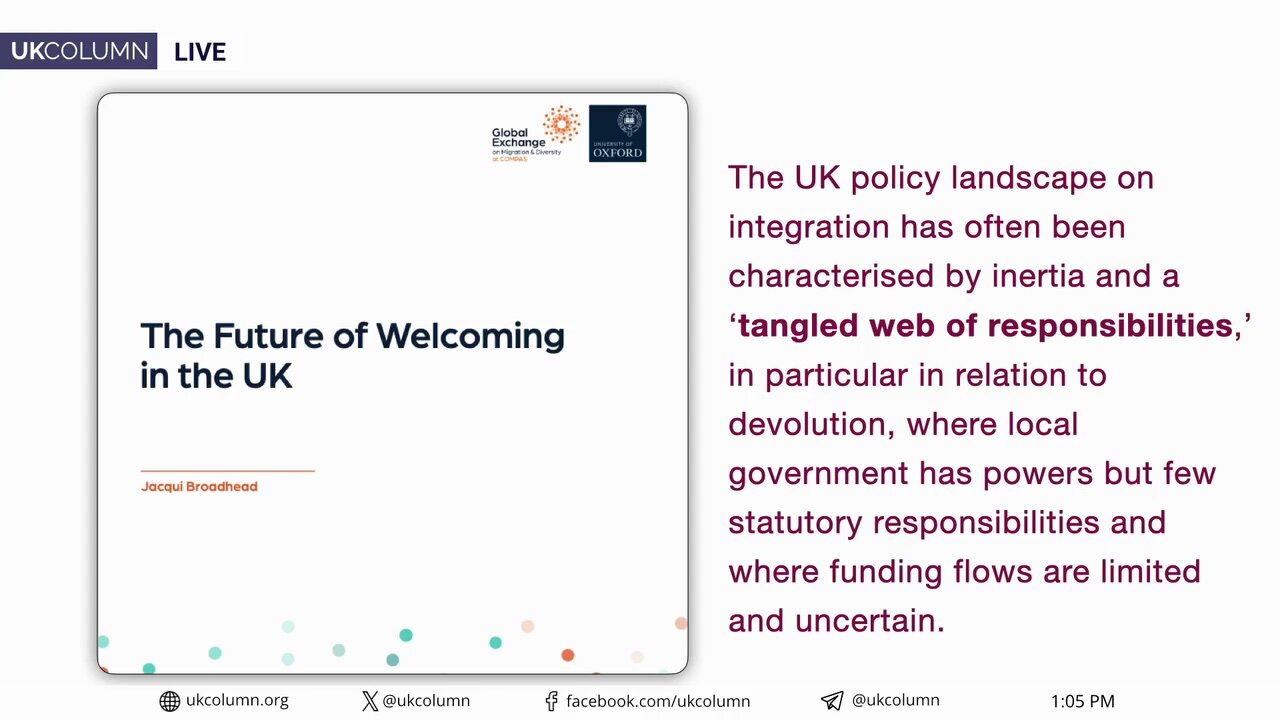 The Future of Welcoming In The UK? | UK Column News