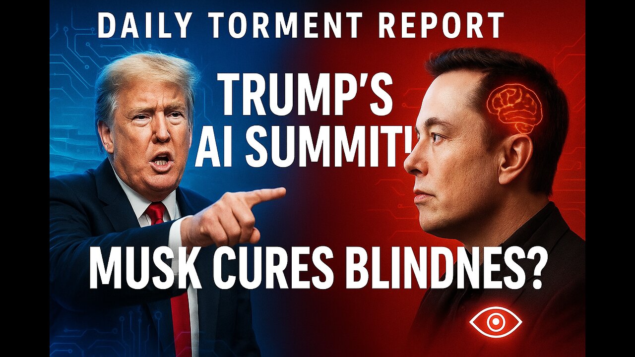 Trump Hosts AI CEOs, Musk's Sight Restore Plan | September 04, 2025 | Day 227 of 1260