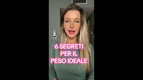 6 segreti di una nutrizionista per un peso ideale