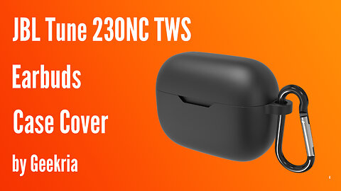 JBL Tune 230NC TWS Ecarbuds Case | Geekria