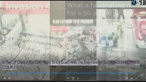 In The Off Chance You Don't Want To Go Down With The Ship Foreign [Bar] Agents In NORFOLK COURT!