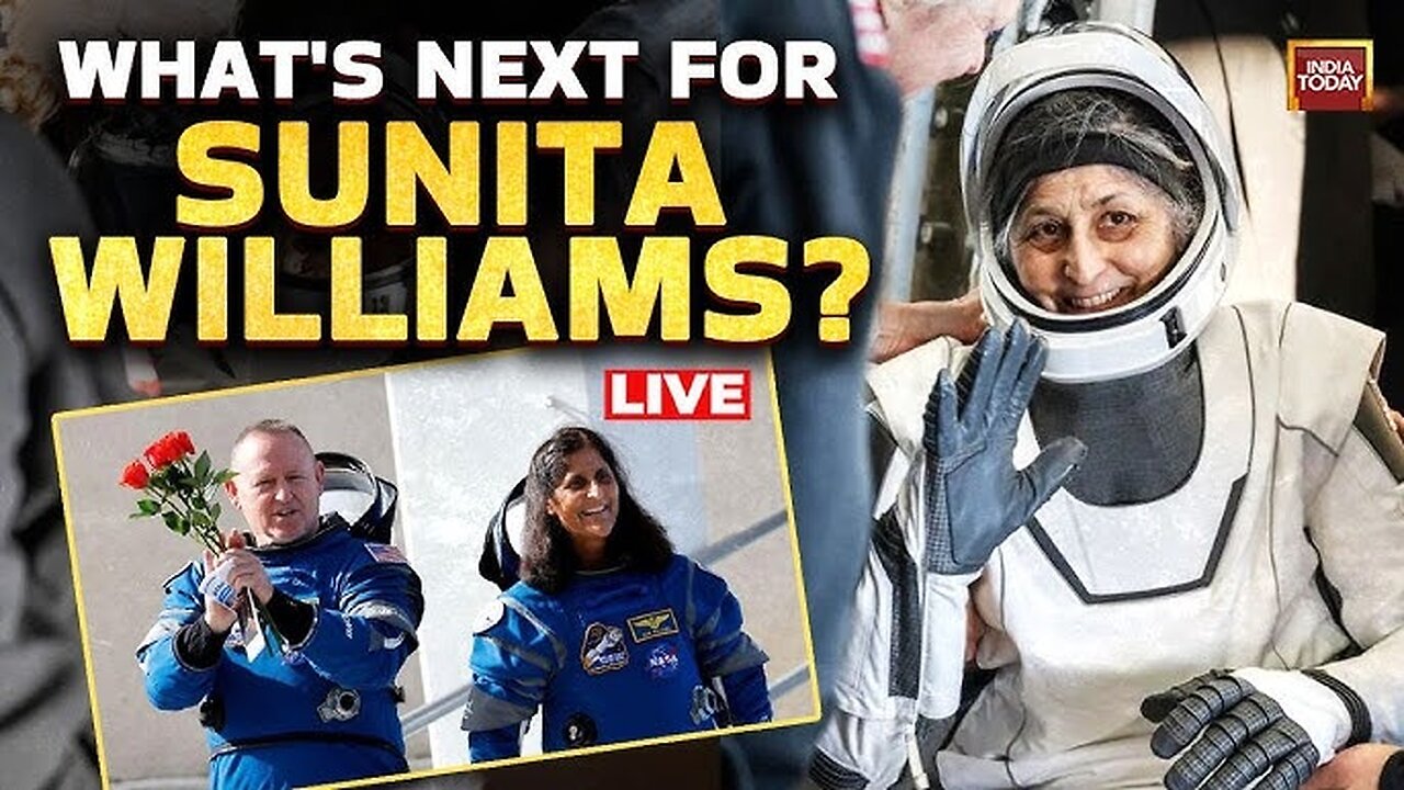 Astronauts Sunita Williams and Butch Wilmore return to Earth