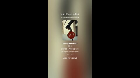 read these Nike's, cover, metal rap