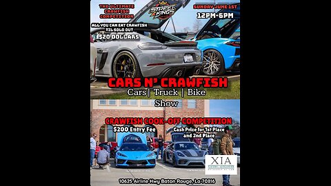 250601 Street Kings - Cars N’ Crawfish - Jus Da Bikes