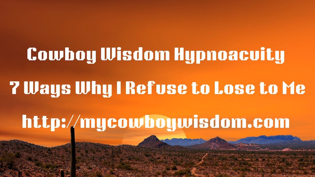7 Ways Why I Refuse to Lose to Me