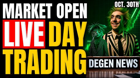 US China Trade Deal, GDP Report & Mag 7 Earnings || Live Day Trading