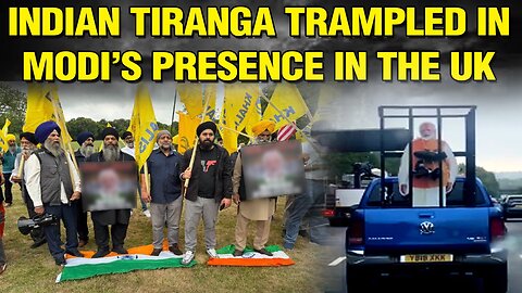 LIVE : 24-07-25 | INDIAN TIRANGA TRAMPLED IN MODI’S PRESENCE IN THE UK | JAWAAB MANGDA PUNJAB
