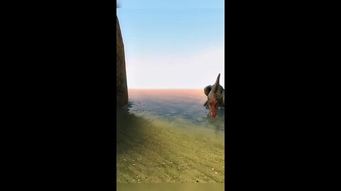 Oh no spinosaurus runnn!!!