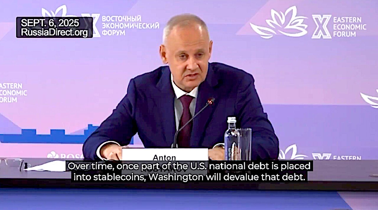 Putin Advisor Describes US Crypto scheme to Erase Its $35 Trillion Debt
